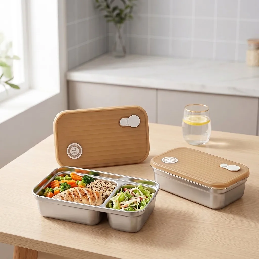 Food Storage Oven Safe - Kotak Bekal Baja Tahan Karat 304