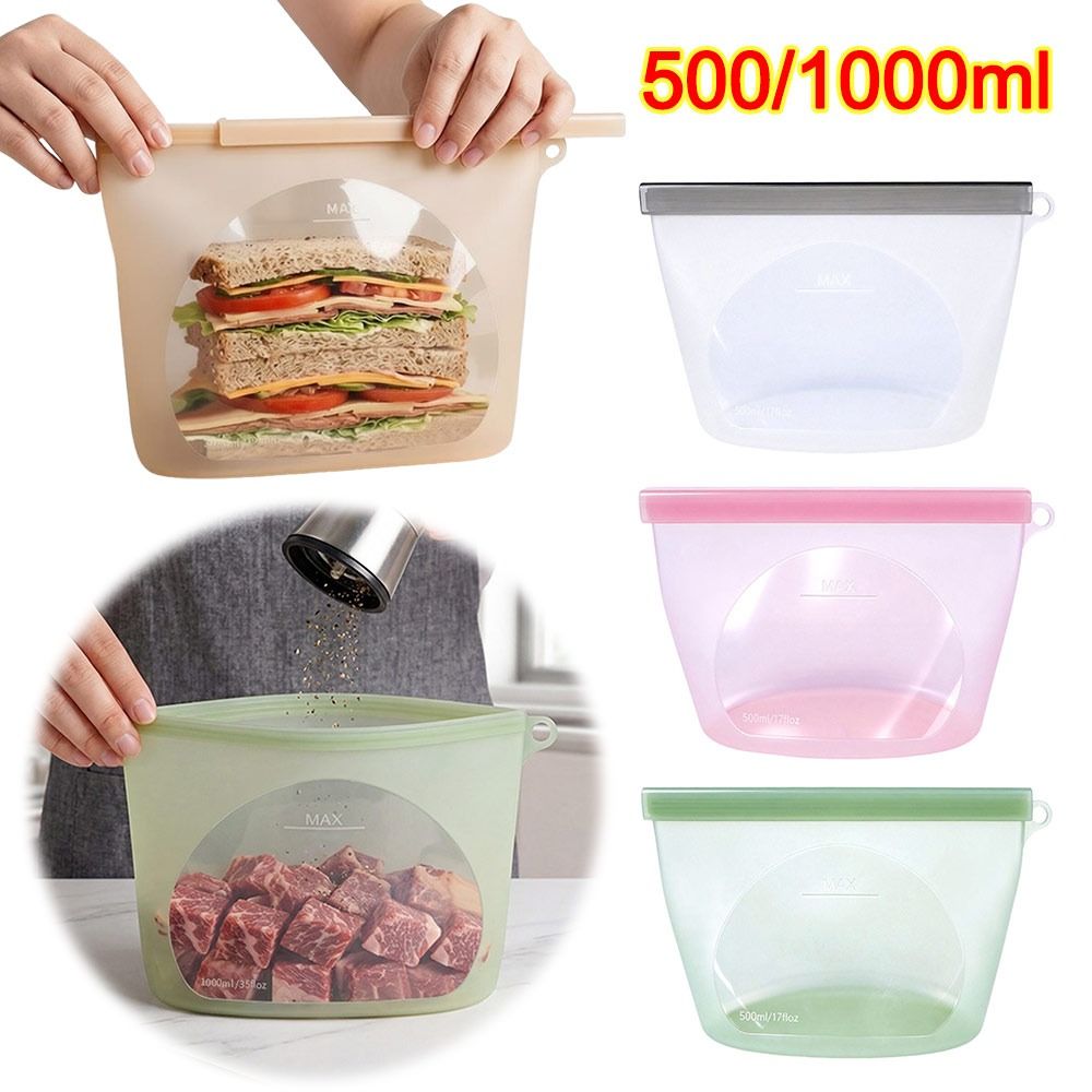 Kantong Penyimpanan Makanan Si - Food Storage Bag ulasan dan harga
