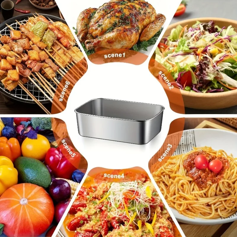 5 buah wadah makanan dari baja - Food Storage Meals ulasan dan harga